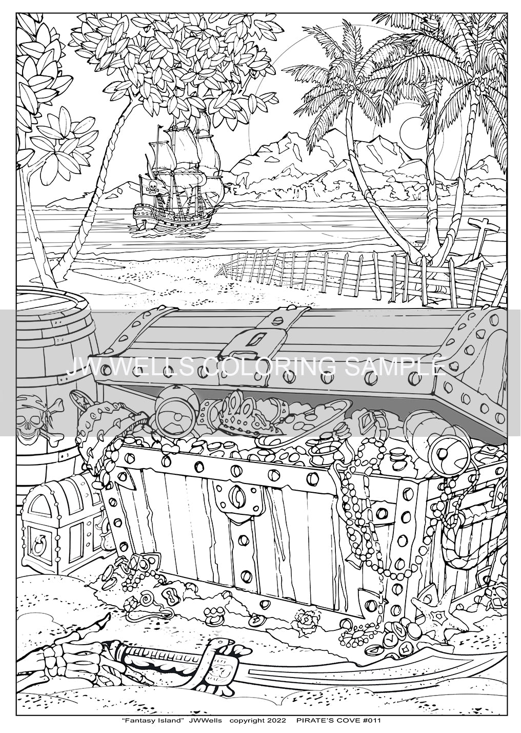 Fantasy Island - I'm Coloring Now!