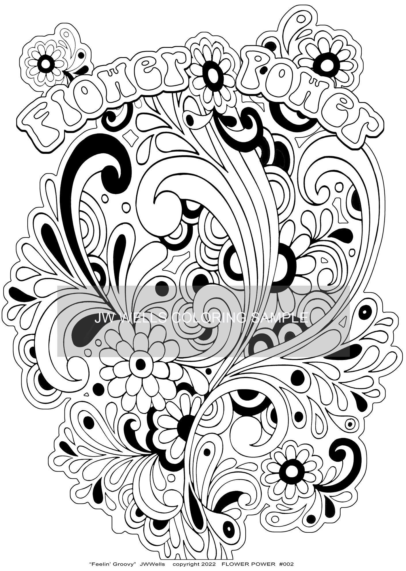 Feelin' Groovy - I'm Coloring Now!